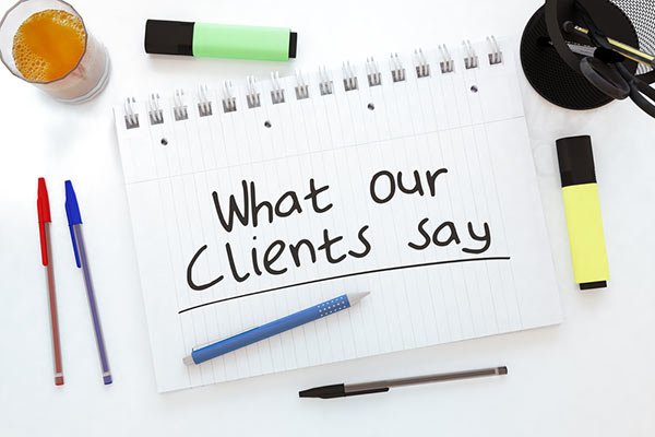Client Testimonials & Online Insurance Reviews
